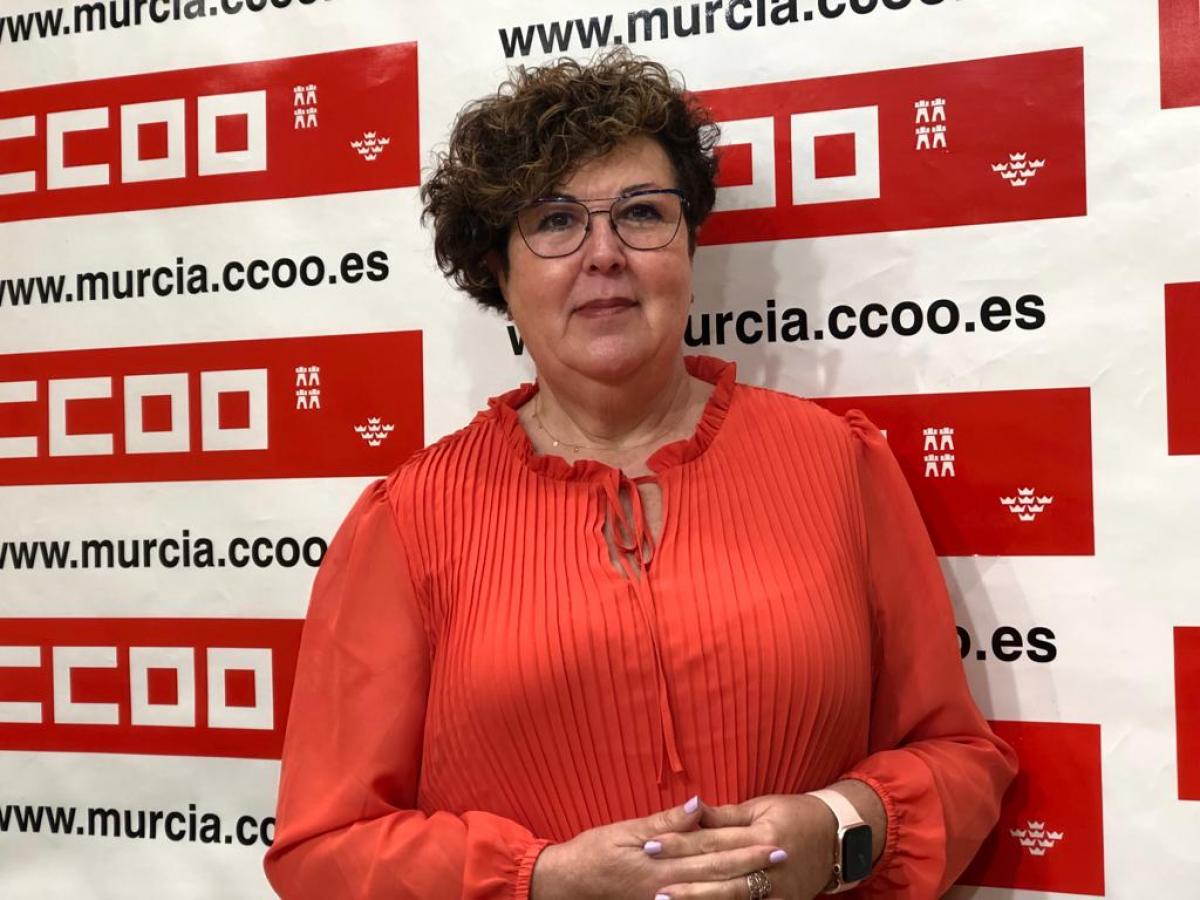 Gertrudis Peñalver es la nueva Secretaria general de la Federación de Pensionistas y Jubilados de CCOO de Murcia
