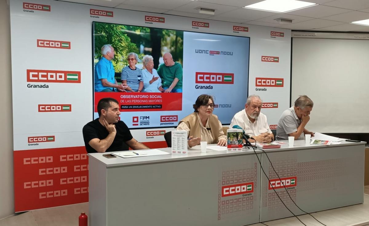 Presentamos en Granada el Observatorio Social de las personas mayores.