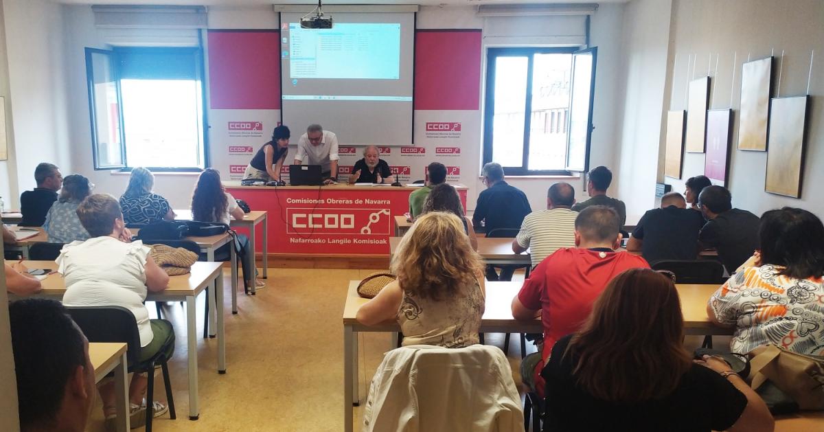 Seminario sobre el Sistema de Pensiones en Navarra.